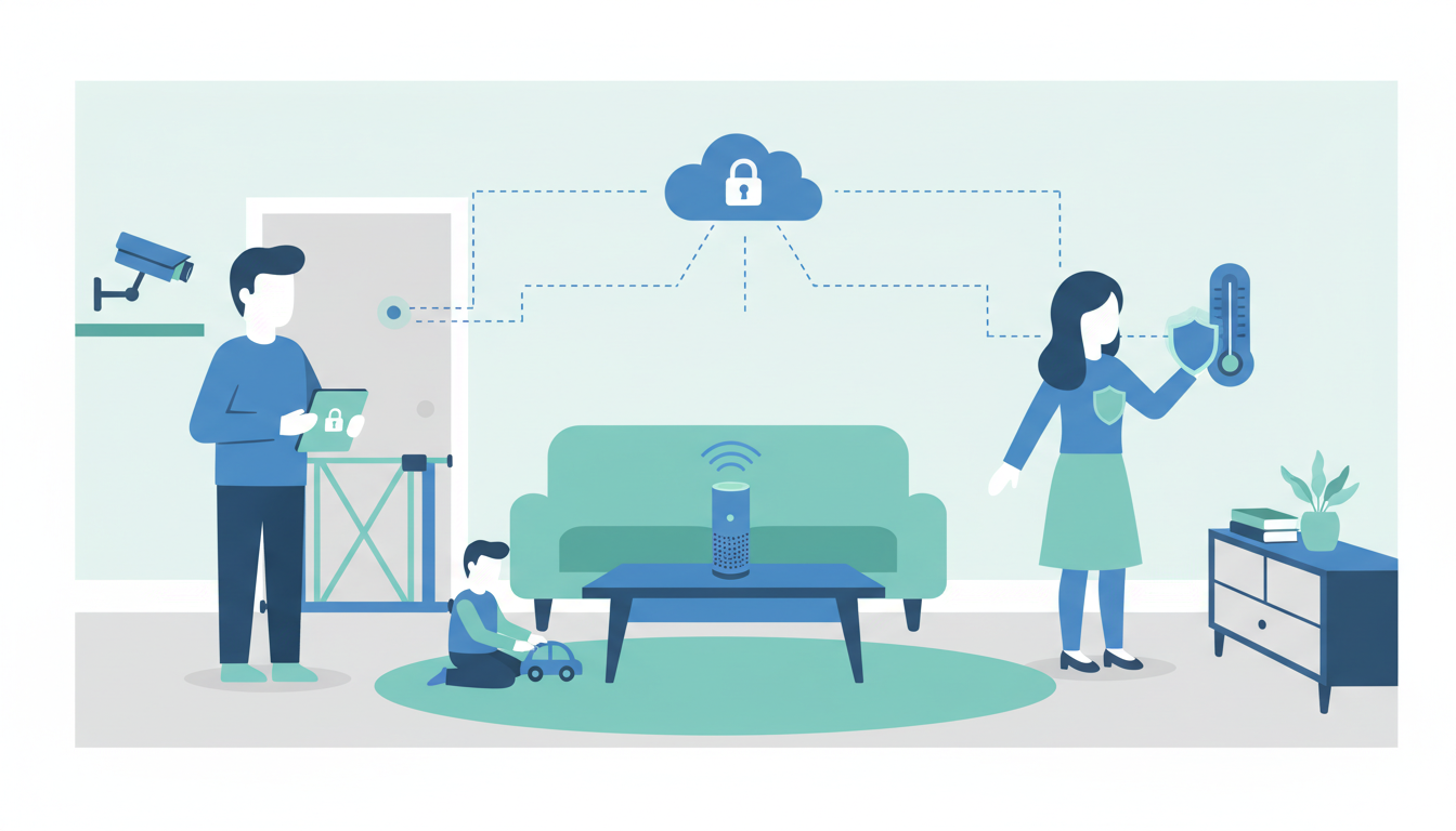 Smart Home für Familien: Sicherheit und Komfort durch IoT