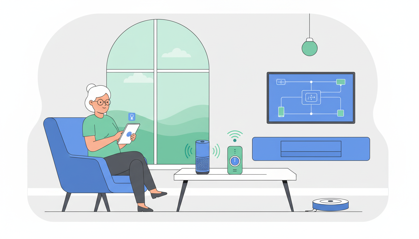 Smart Home für Senioren: Barrierefreies Wohnen mit IoT Hilfsmitteln